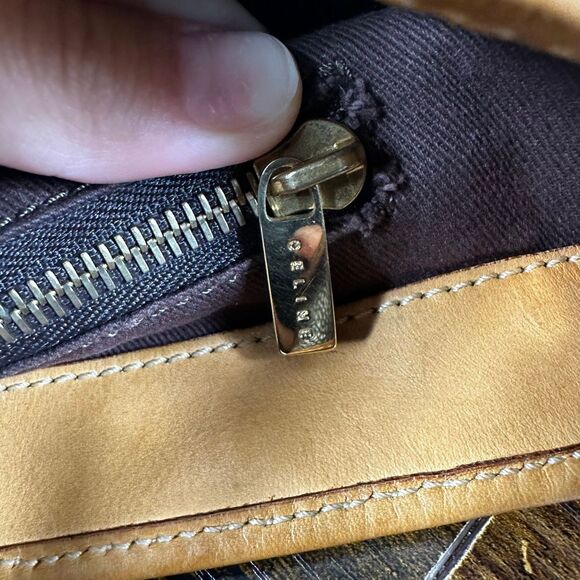 Celine Macadam Vintage Shoulder Bag Brown - Picture 6 of 16